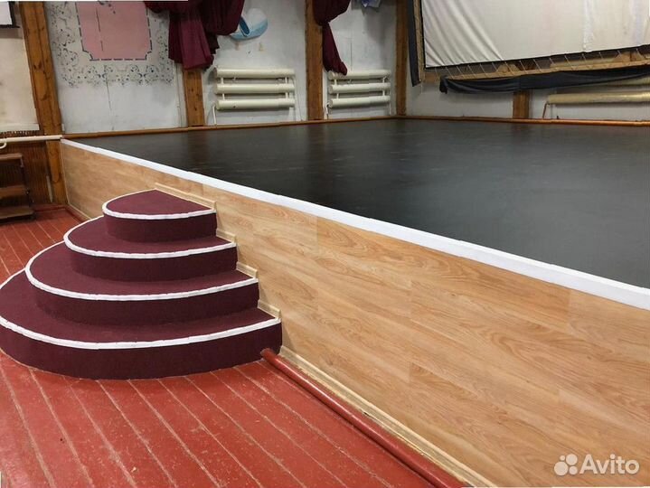 Линолеум с ровной поверхностью