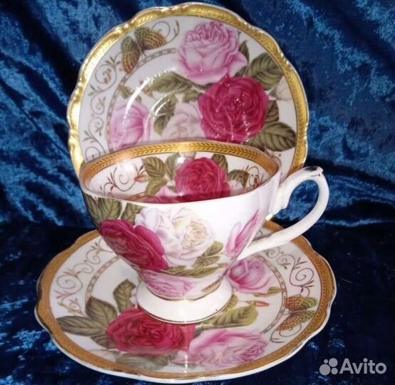 Чайная пара фарфор Англия