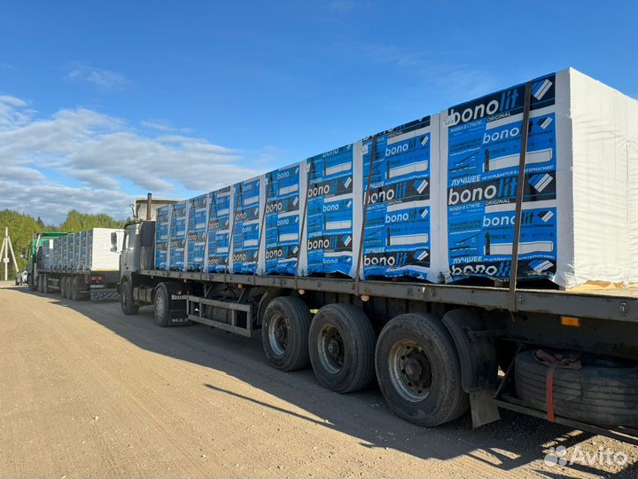 Пеноблоки, Газобетон, Газоблок Бонолит