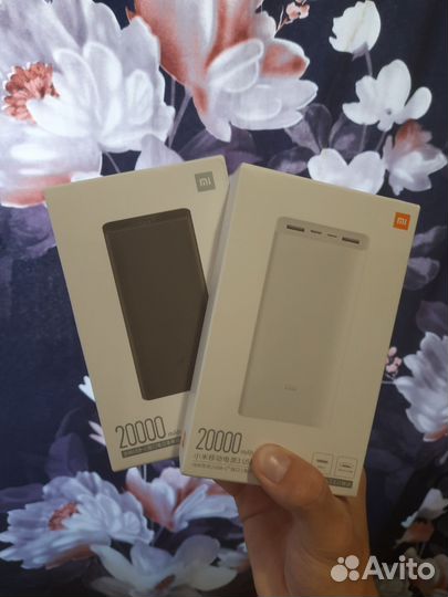 Xiaomi mi power bank 3 на 20000mAh