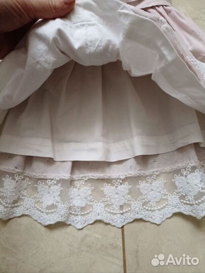 Платье летнее нарядное 92р