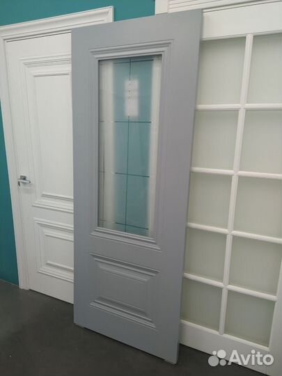 Дверь межкомнатная в эмали комплект