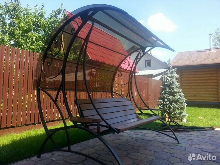 Садовые качели подвесные