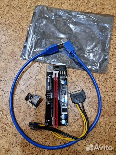 Райзер pci-e новый