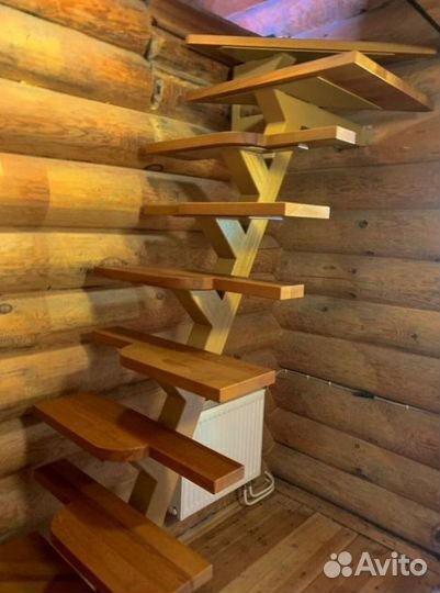 Лестницы с поворотом