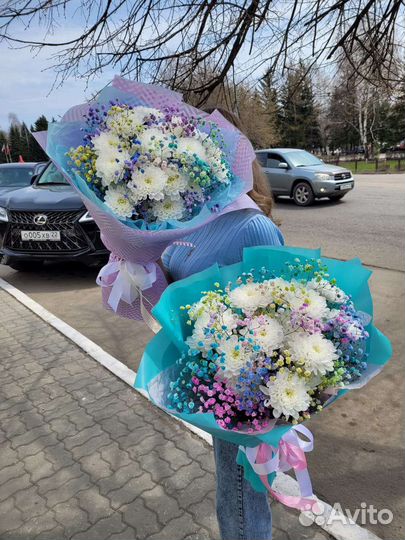 Хризантема в букете