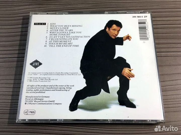 Tom Jones - 'AT This Moment' (1989) CD