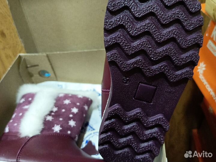 Сапожки детские для девочки Котофей 30р