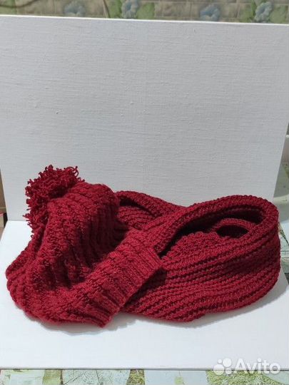 Комплект вязаный женский