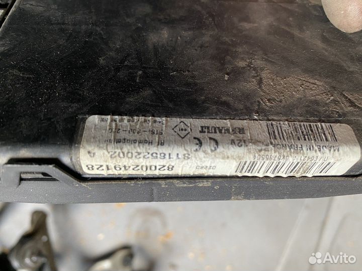 Блок комфорта рено логан