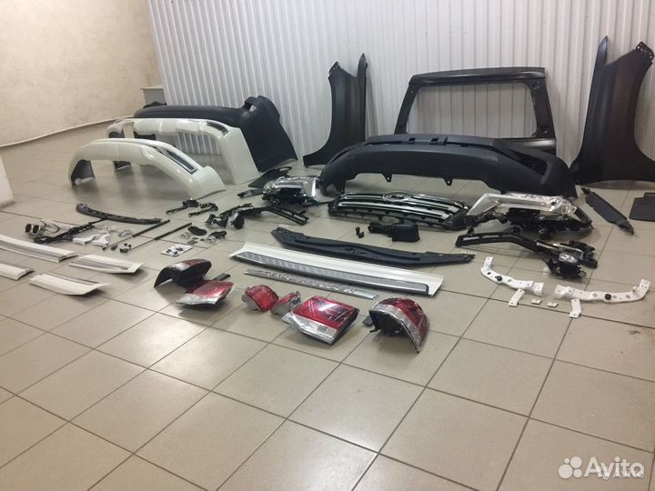 Toyota land cruiser 200 рестайлинговый комплект