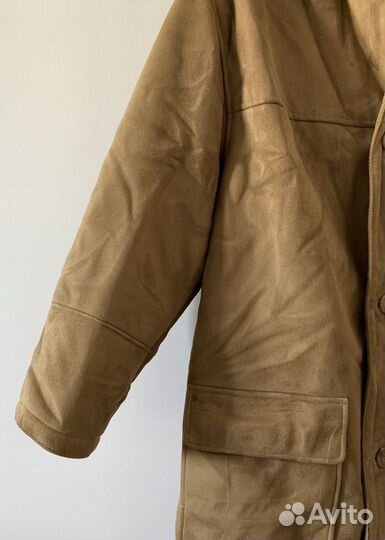 Куртка дубленка из искусственной замши 48 (М)
