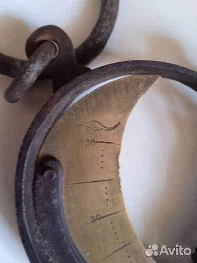 Кантарик старинный с двойной шкалой