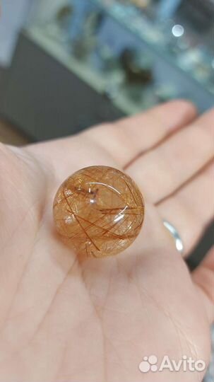 Рутиловый кварц шары