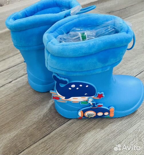 Сапожки детские резиновые 24