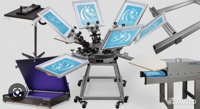 Трафаретная печать Шелкография