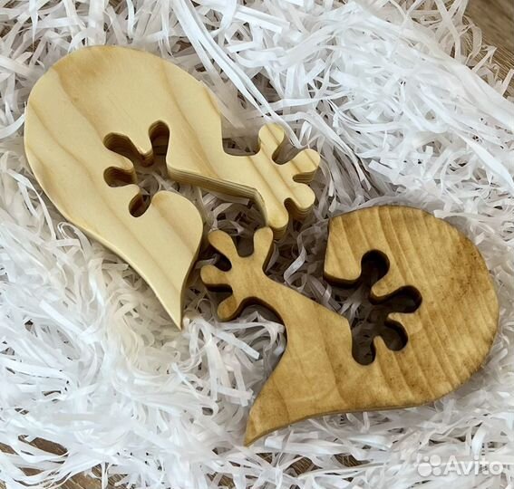 Деревянные пазлы