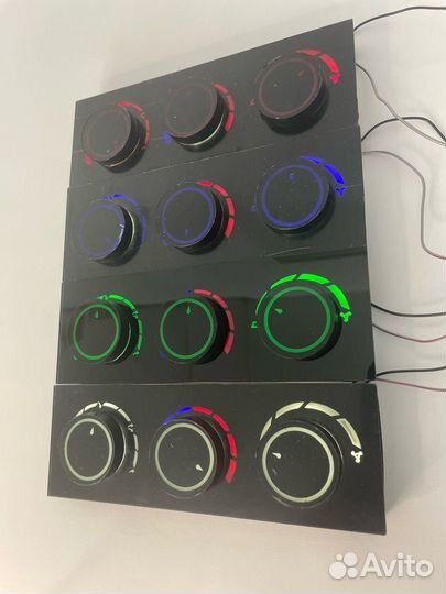 Блок управления печки LED 2170 (Приора)