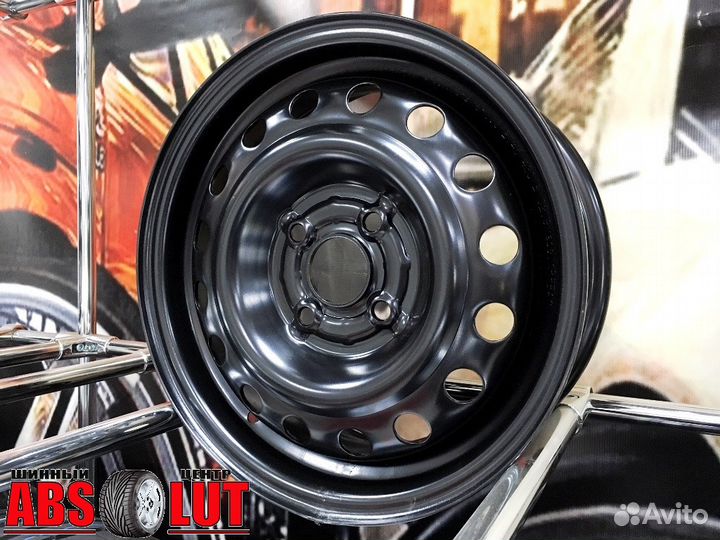 Диски стальные R14 на Hyundai Getz, Accent