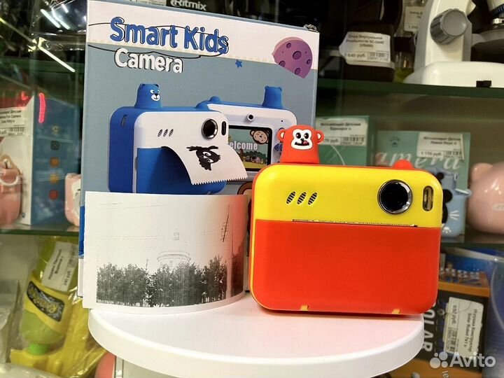 Фотоаппарат детский с моментальной печатью