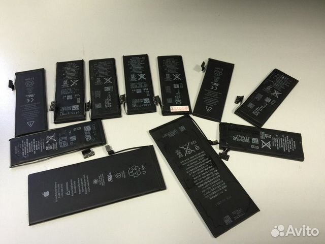 Аккумуляторы на все модели iPhone