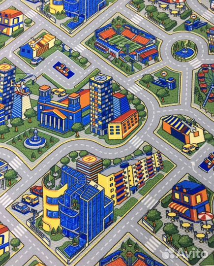 Детский развивающий коврик 