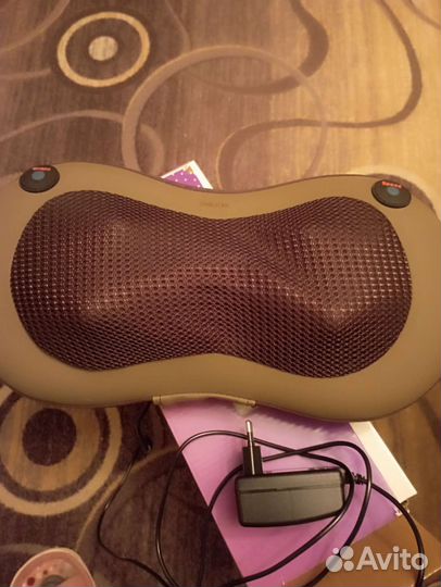 Массажная подушка с ик подогревом