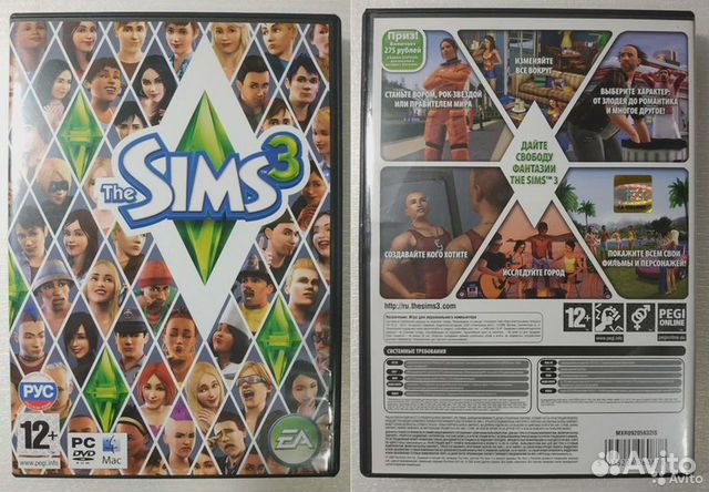 Игры Sims Симс купить в Москве | Электроника | Авито