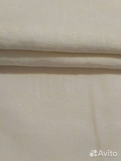 Скатерть Лен жаккард СССР новая, импорт