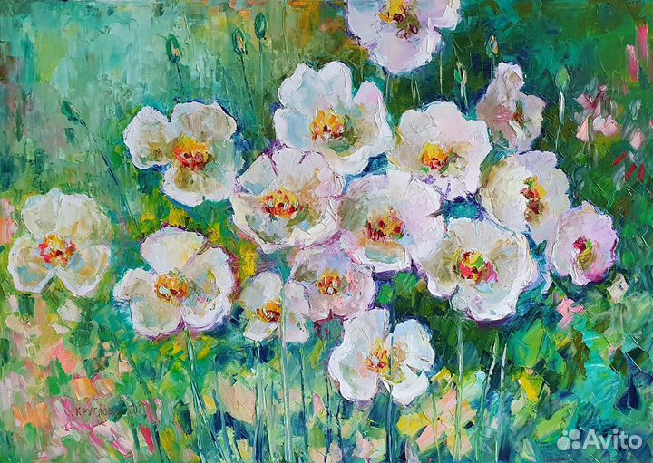 Картина маслом на холсте 