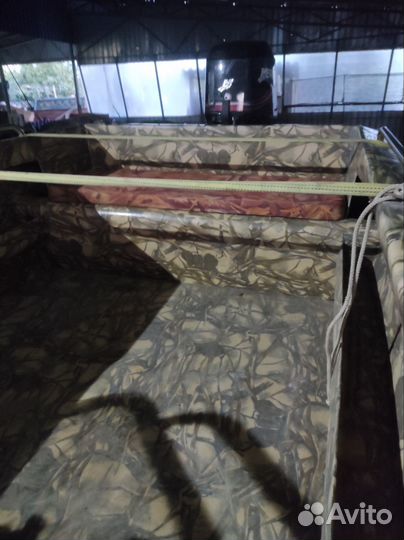 Мотолодка Касатка 450 с двигателем и прицепом