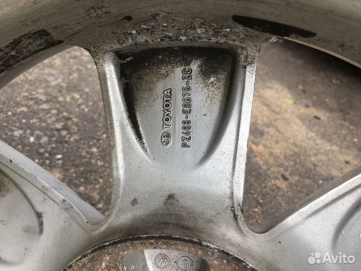 Диски toyota r15