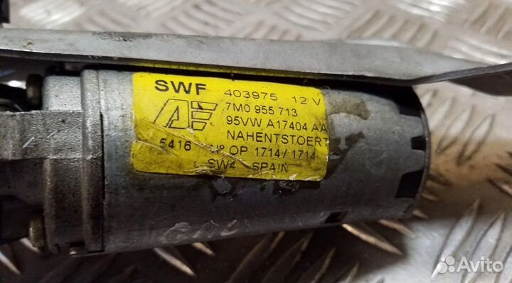 Моторчик заднего дворника, 40397512V Ford Galaxy При звонке назовите, пожалуйста, этот артикул: 3-VA