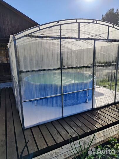 Навес для бассейна