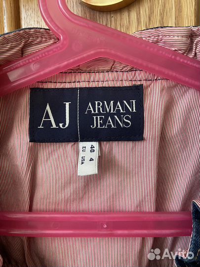 Джинсовая куртка женская Armani оригинал