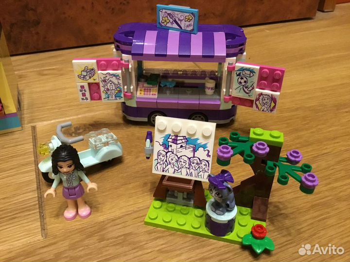 2 набора Lego Friends с коробкой для хранения