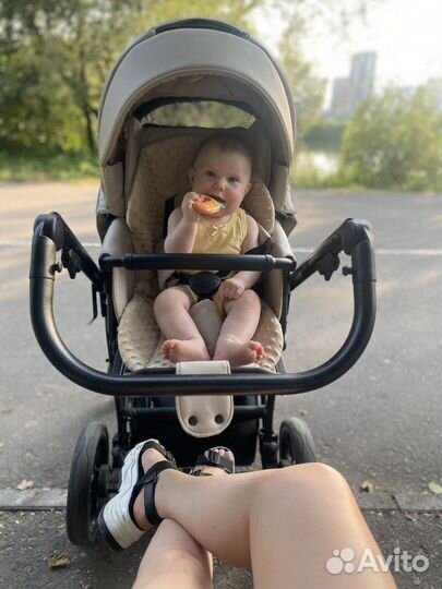 Коляска Adamex Porto Delux 3 в 1 с автолюлькой