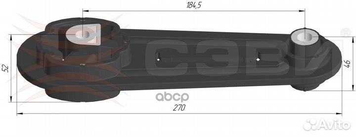 Подушка двигателя Renault Logan LADA Largus Nissan
