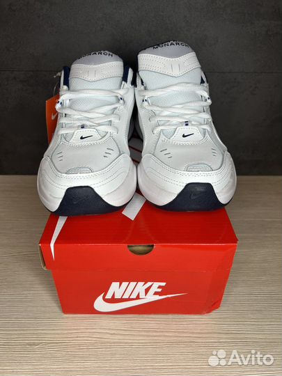 Кроссовки nike air monarch white navy 41-45