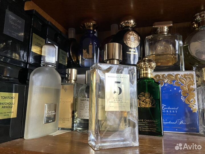 Розендо Матеу 5 Флорал Амбер Сенсуал Муск 10 мл