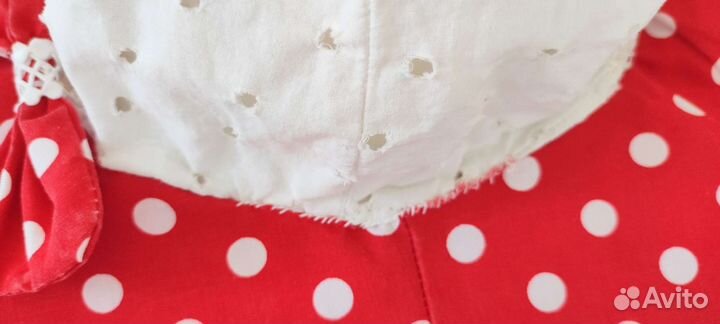 Панама на 3-4 года в горох хлопок