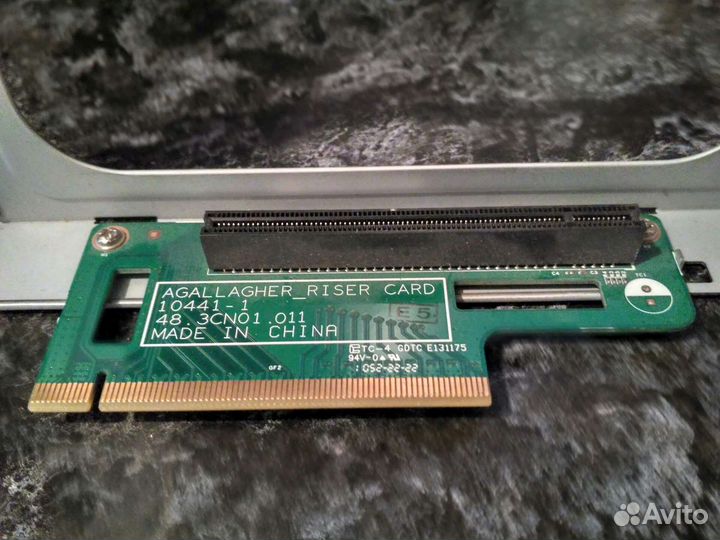Переходник pci express -pci express Для мини пк