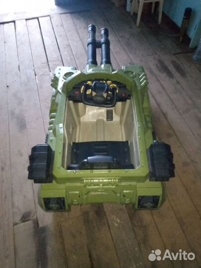 Электромобиль танк, детский