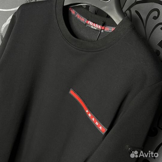 Prada свитшот мужской