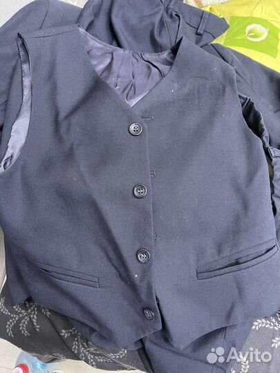 Школьный костюм для мальчика 128