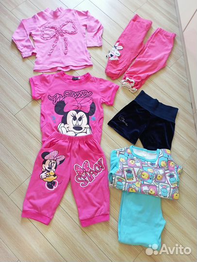 Пакет вещей на девочку 86-92-98р