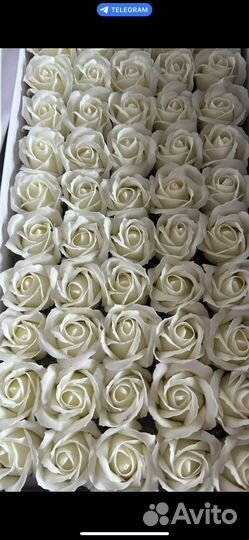 Мыльные розы 50 шт