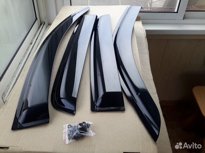 Prado 150 ветровики на окна качество Q3YG5