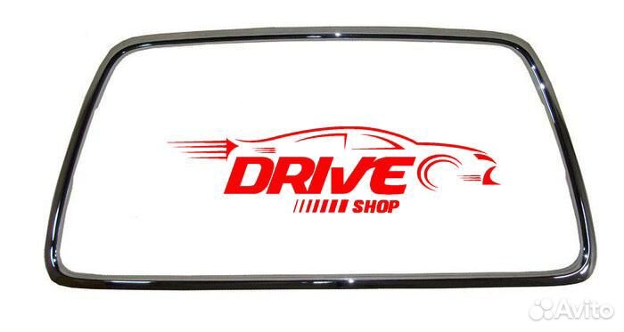 Молдинг решетки радиатора Mitsubishi Lancer X хром