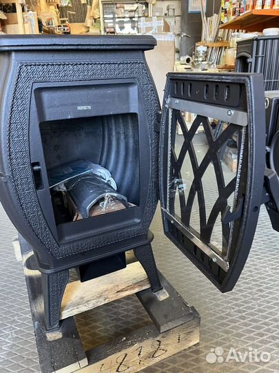Чугунная печь камин Бахта